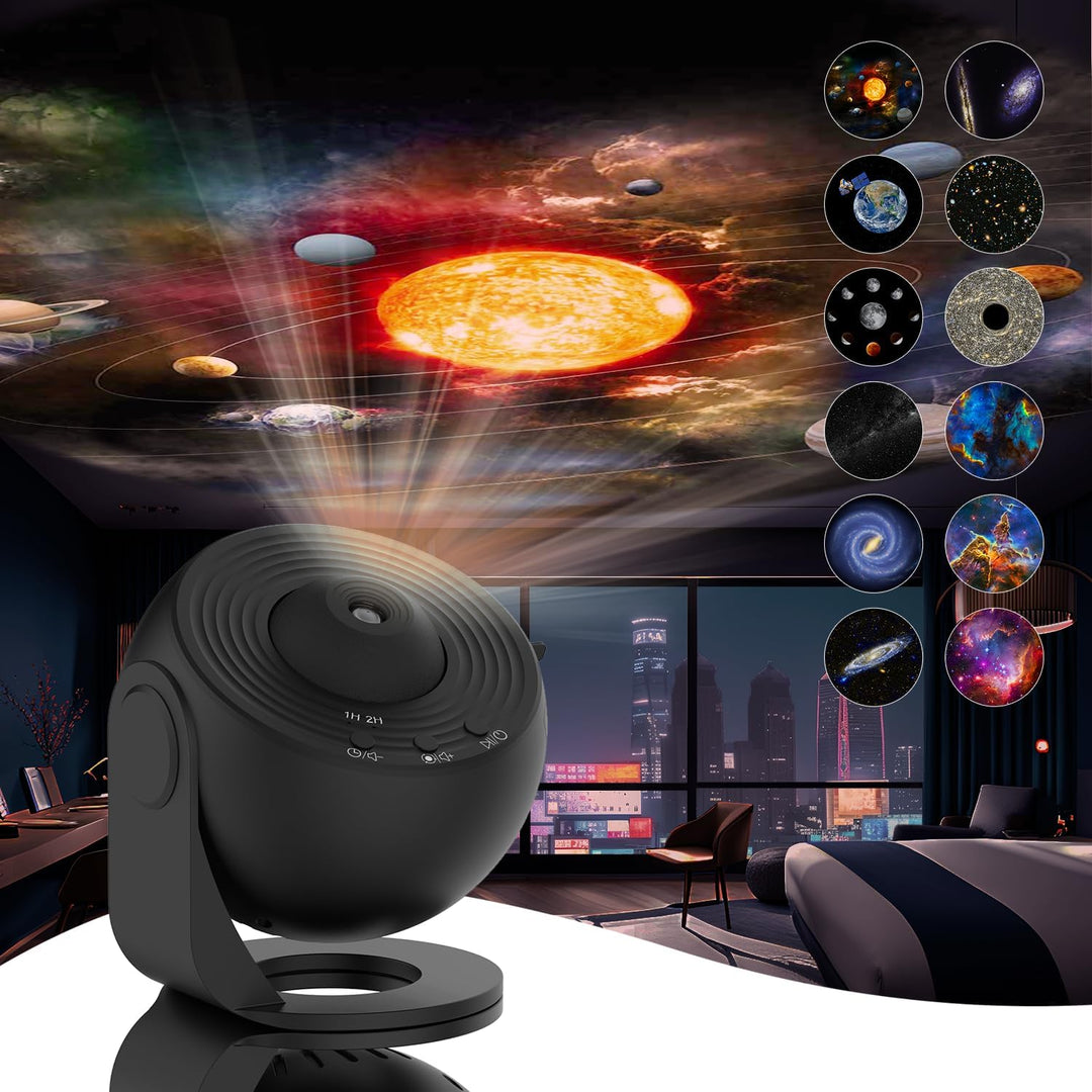 Galaxy Projector LED Night Light 12 Effects
