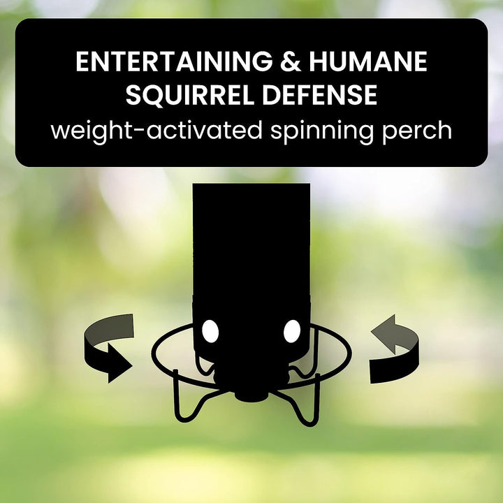 Squirrel Proof Bird Feeder Hanging Outdoor Feeder