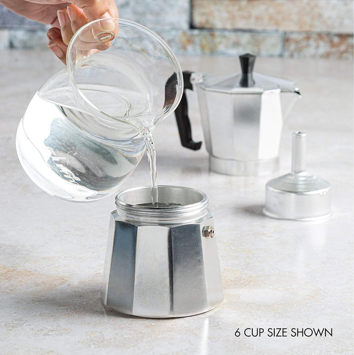 Moka Pot Stovetop Espresso Maker Coffee Brewer