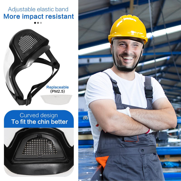 Anti-fog Face Shield Protective Shield Clear Safety Shield