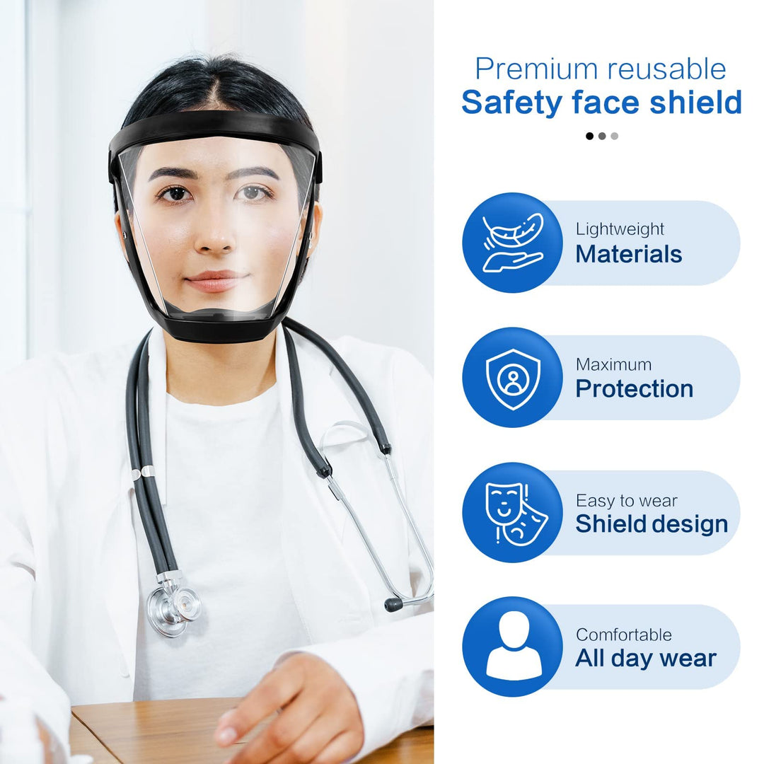 Anti-fog Face Shield Protective Shield Clear Safety Shield