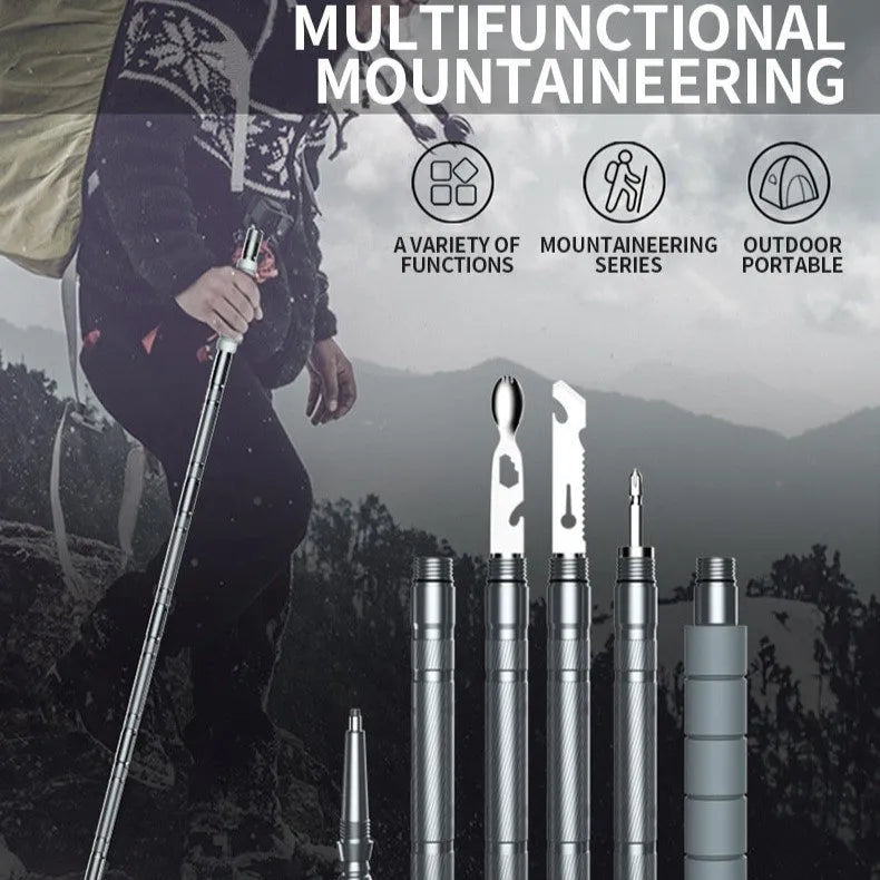 Hiking Walking Stick Survival Pole