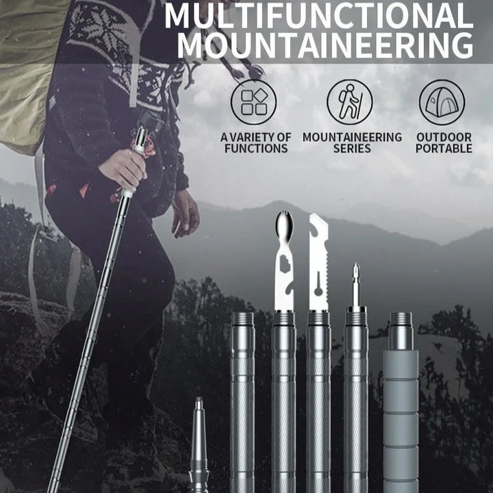 Hiking Walking Stick Survival Pole