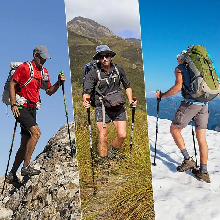 Hiking Walking Stick Survival Pole