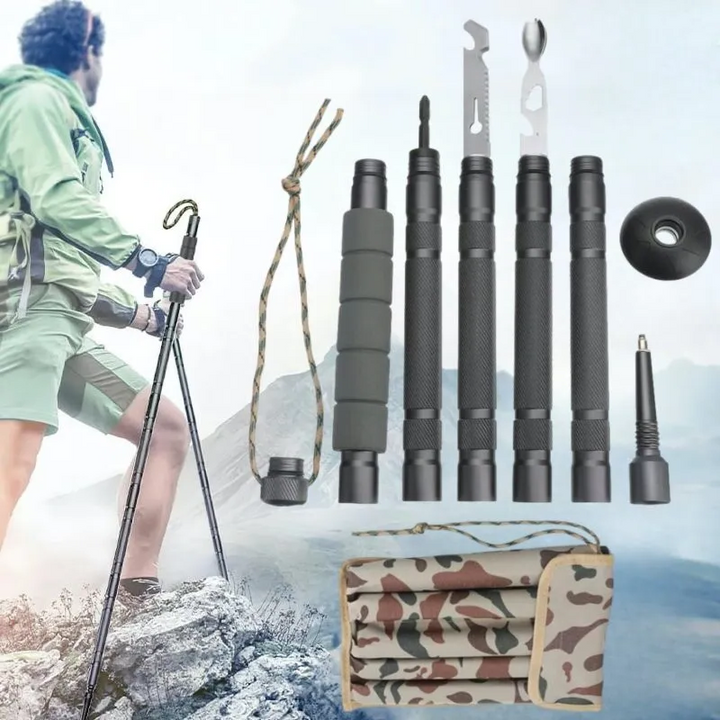 Hiking Walking Stick Survival Pole