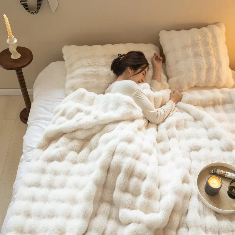 Plush Throw Blanket 50x60 Inches