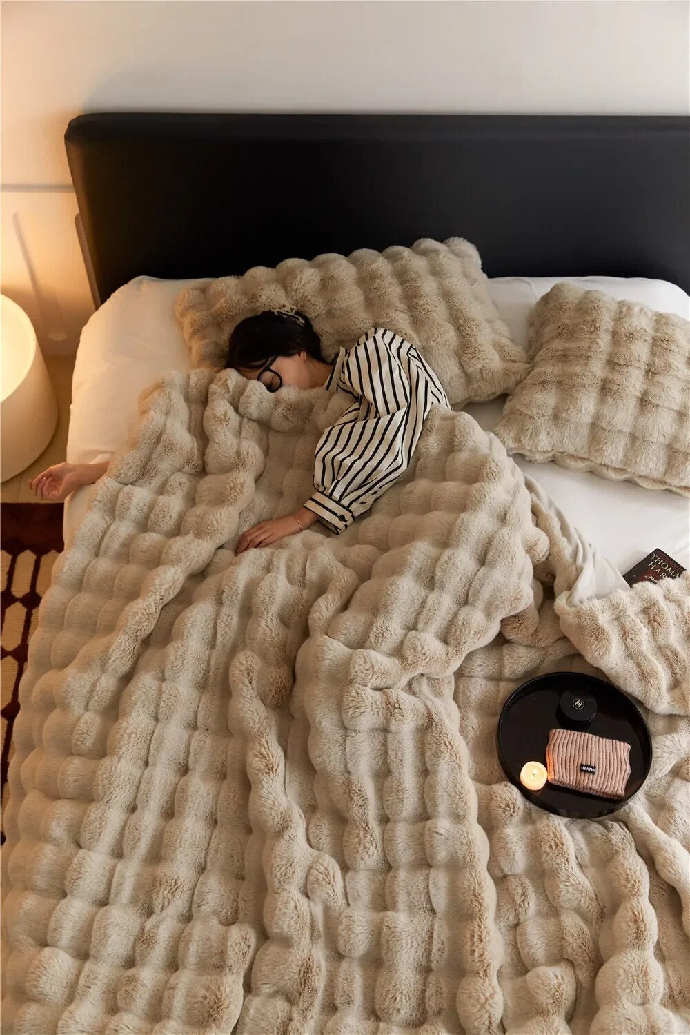 Plush Throw Blanket 50x60 Inches