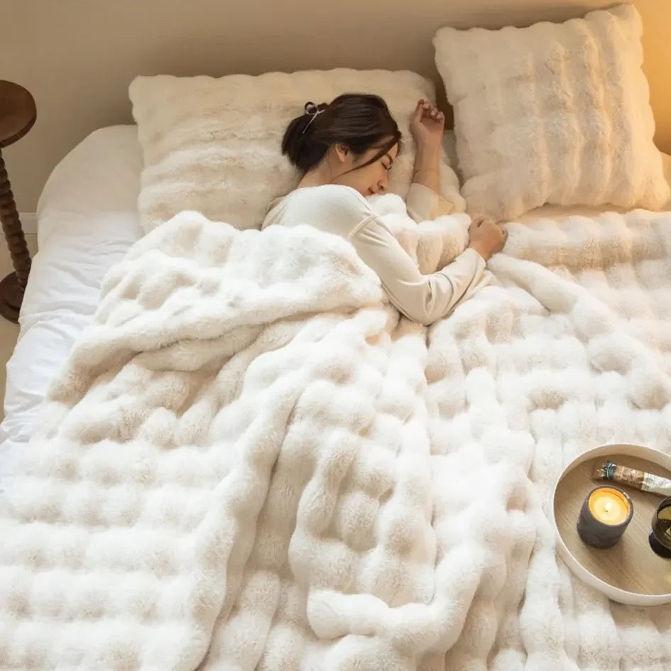Plush Throw Blanket 50x60 Inches