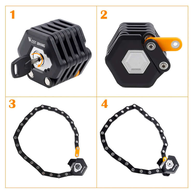 U-Shaped Bicycle Lock Security Lock