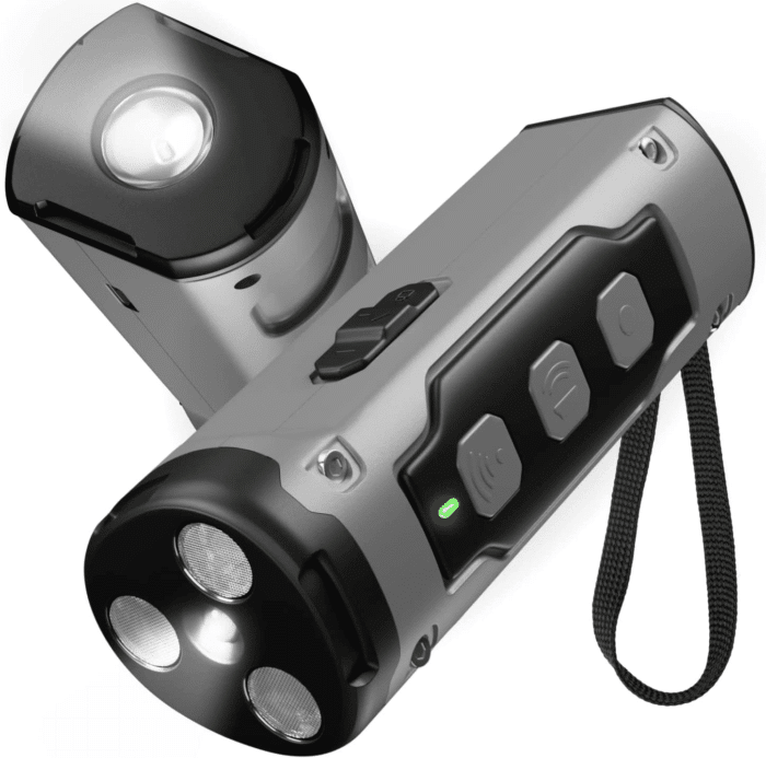 Ultrasonic Dog Bark Deterrent Device Portable Handheld