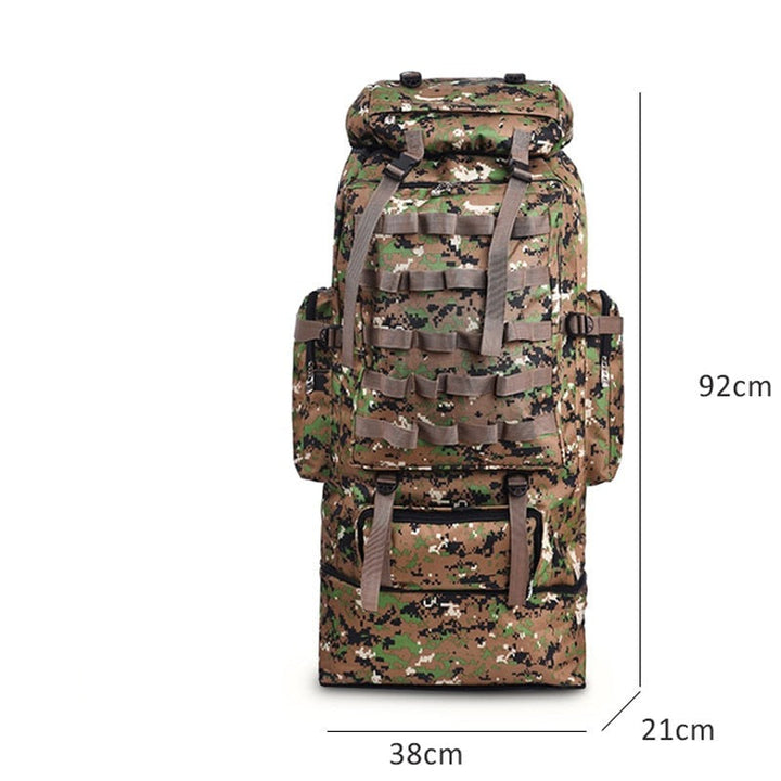 Waterproof Backpack 100L Travel Backpack Durable Lightweight –