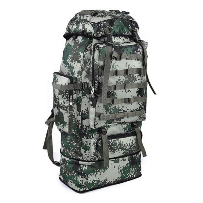 Waterproof Backpack 100L Travel Backpack Durable Lightweight