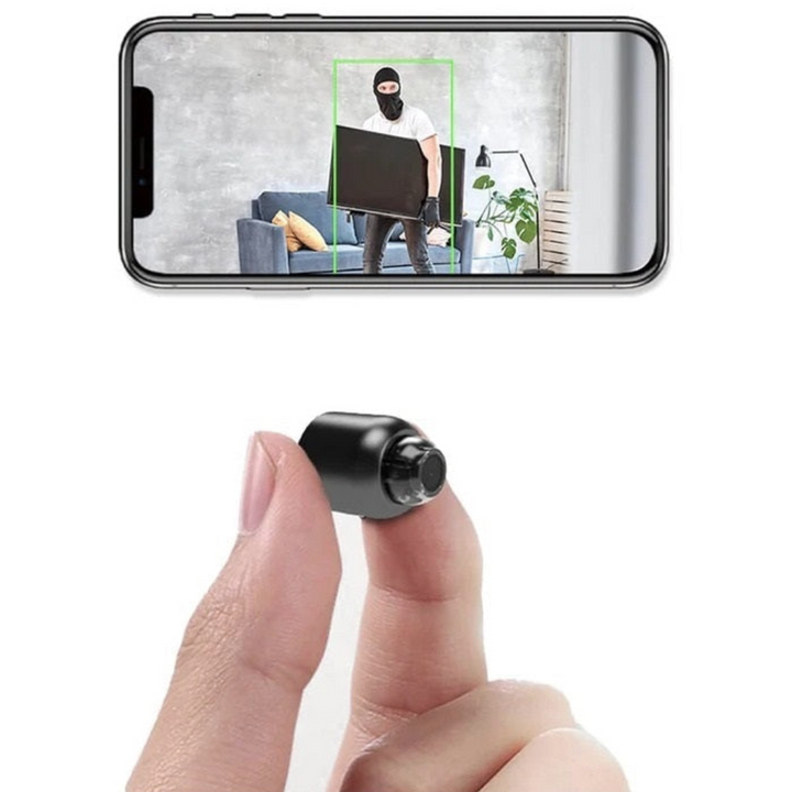 Wi-Fi Security Camera Night Vision Surveillance Camera Compact