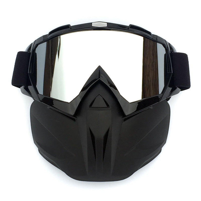 Ski Goggles with Storage Box Windproof Anti-Fog