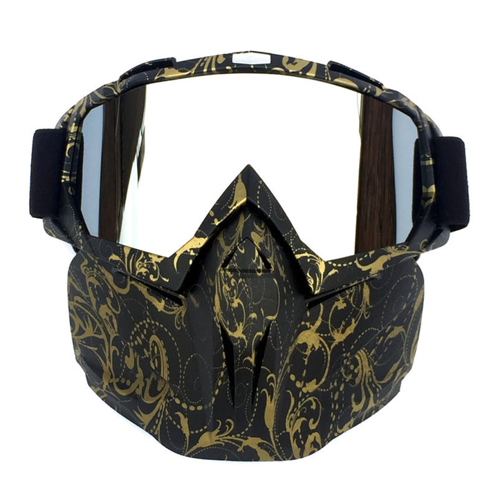 Ski Goggles with Storage Box Windproof Anti-Fog