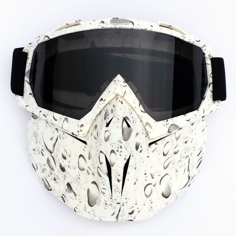 Ski Goggles with Storage Box Windproof Anti-Fog