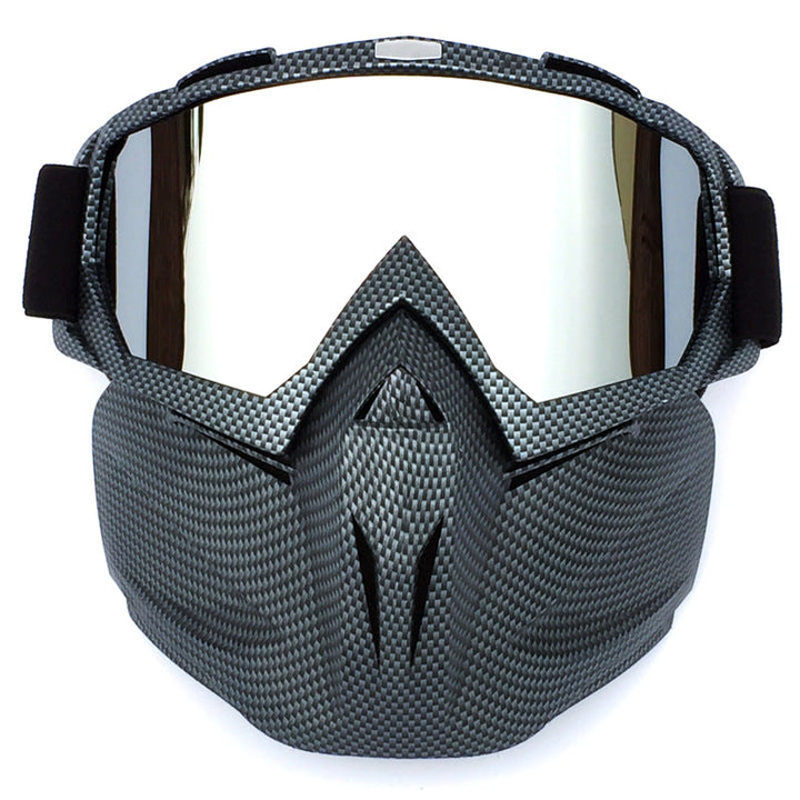 Ski Goggles with Storage Box Windproof Anti-Fog