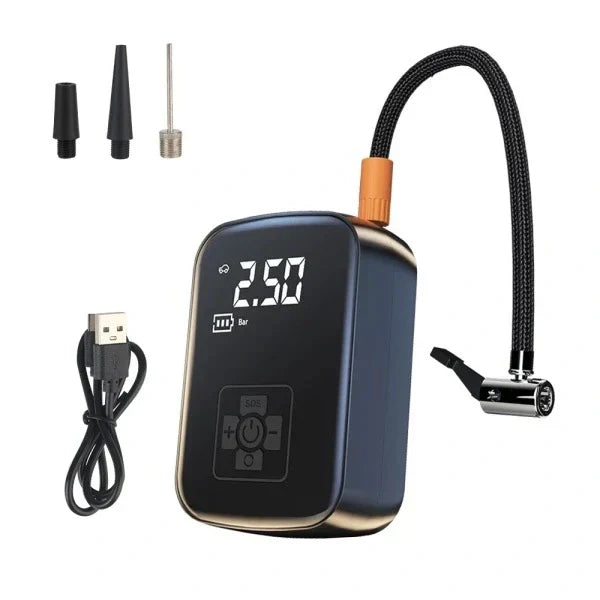 Wireless Car Air Compressor Digital Display Pump
