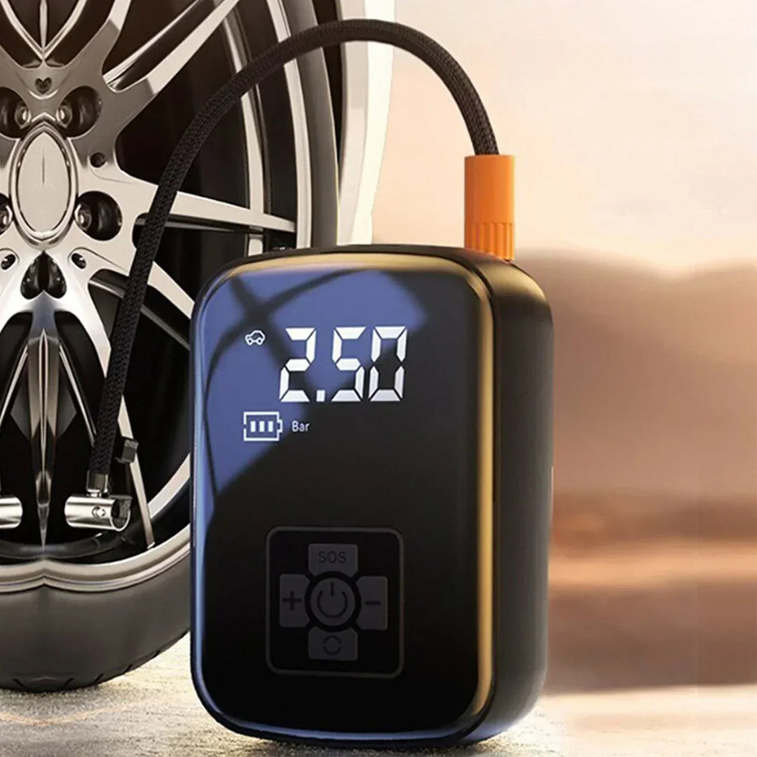 Wireless Car Air Compressor Digital Display Pump