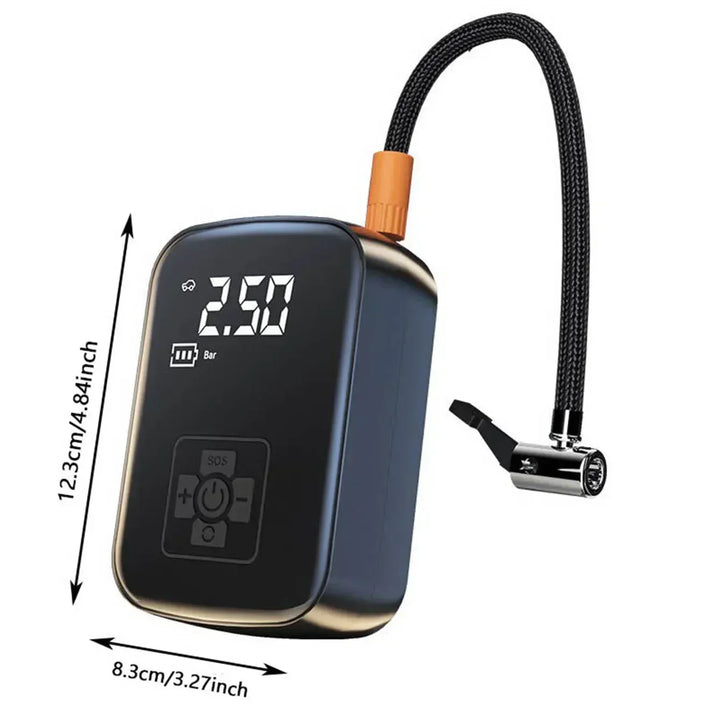 Wireless Car Air Compressor Digital Display Pump