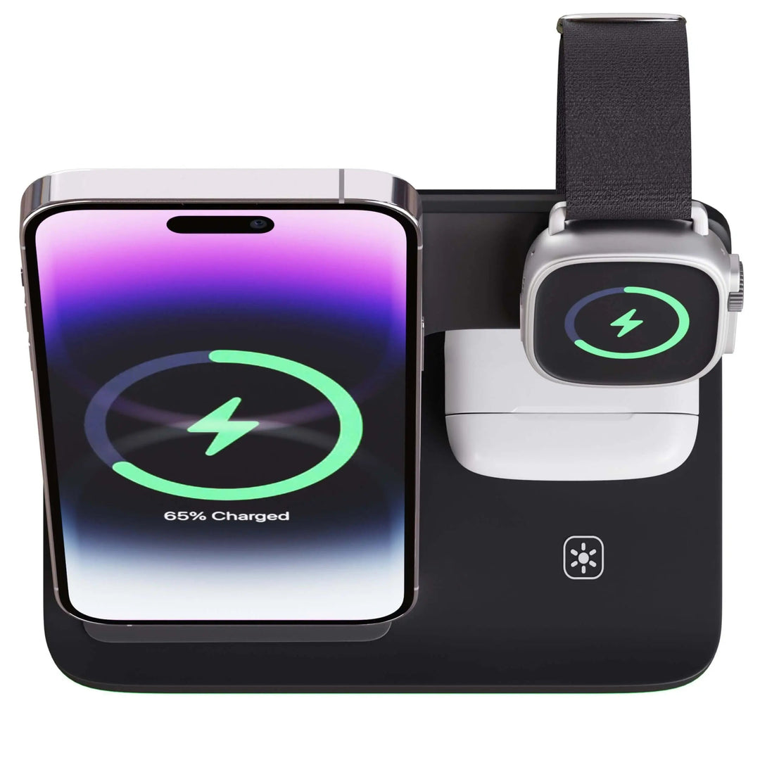 Wireless Charging Dock Station for iPhone Apple Watch