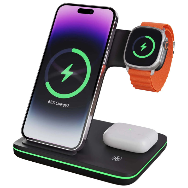 Wireless Charging Dock Station for iPhone Apple Watch