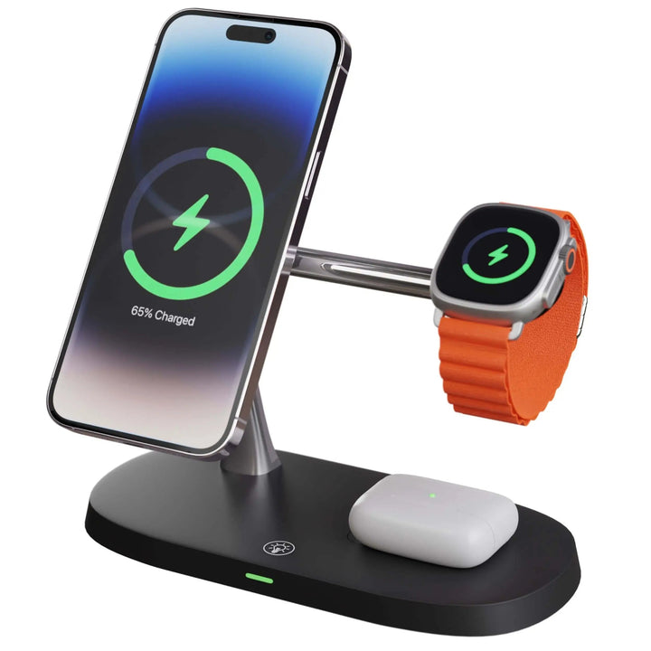 Wireless Charging Station Fast Charge Pad Multiple Devices
