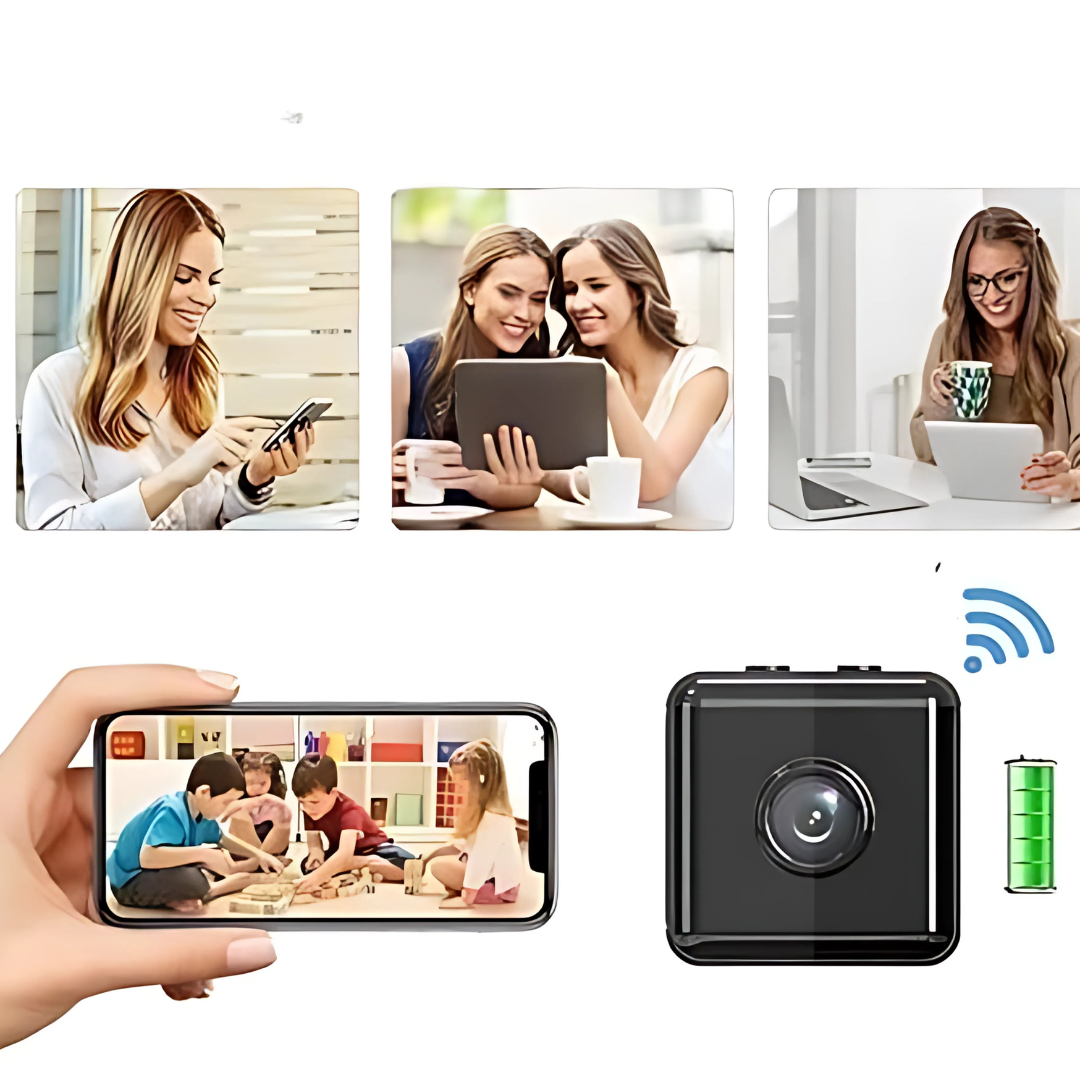 Wireless Indoor Security Camera HD 1080p Surveillance System