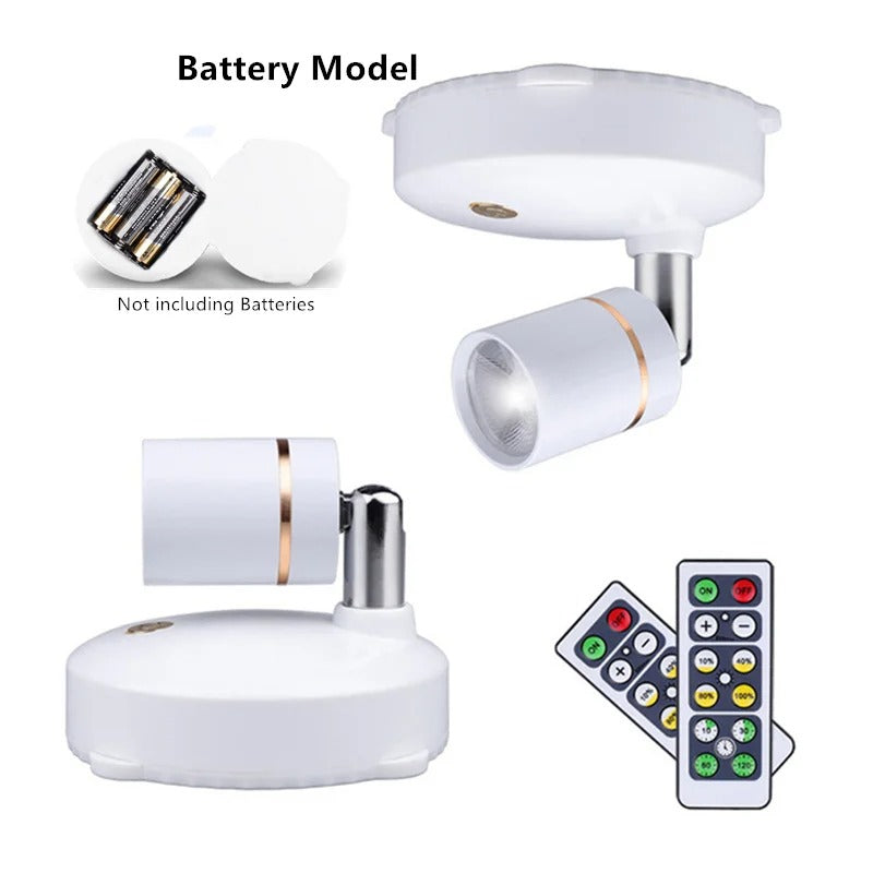 Wireless Circular LED Spotlight Ceiling Light