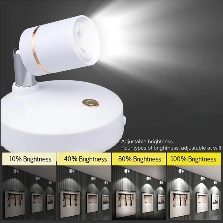 Wireless Circular LED Spotlight Ceiling Light