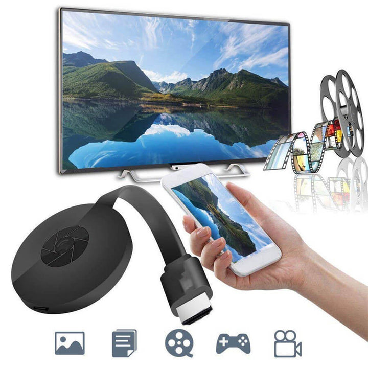 Wireless Video Streamer Chromecast TV Streaming Device