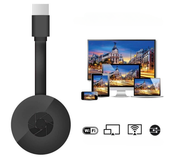 Wireless Video Streamer Chromecast TV Streaming Device